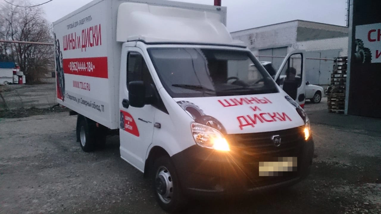 Пример установки на Газель NEXT